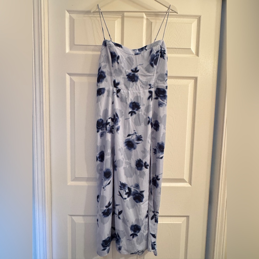 Abercrombie & Fitch Blue Floral Dress